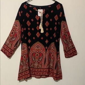 011 Lida Collection Boho Dress NWT